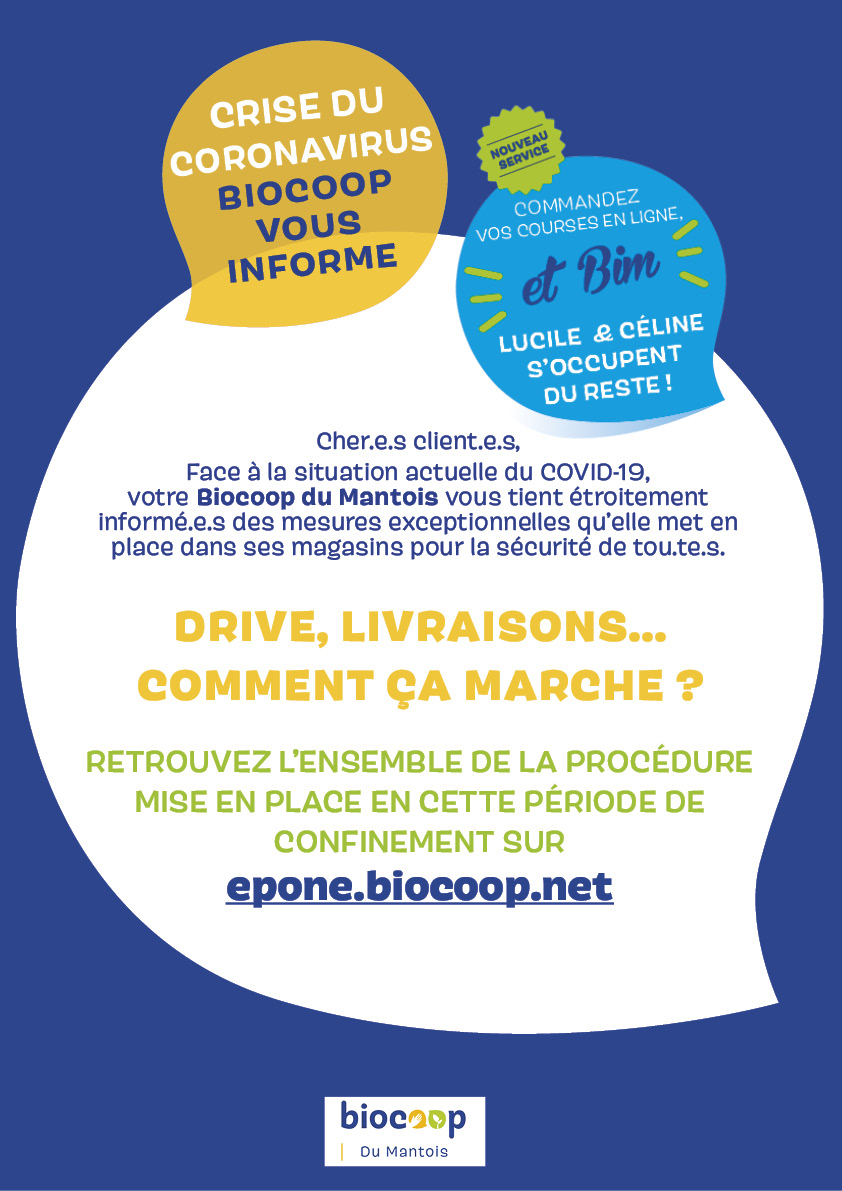 Crise du coronavirus : drive, livraisons... comment ça marche ? Crise du coronavirus : drive, livraisons... comment ça marche ?