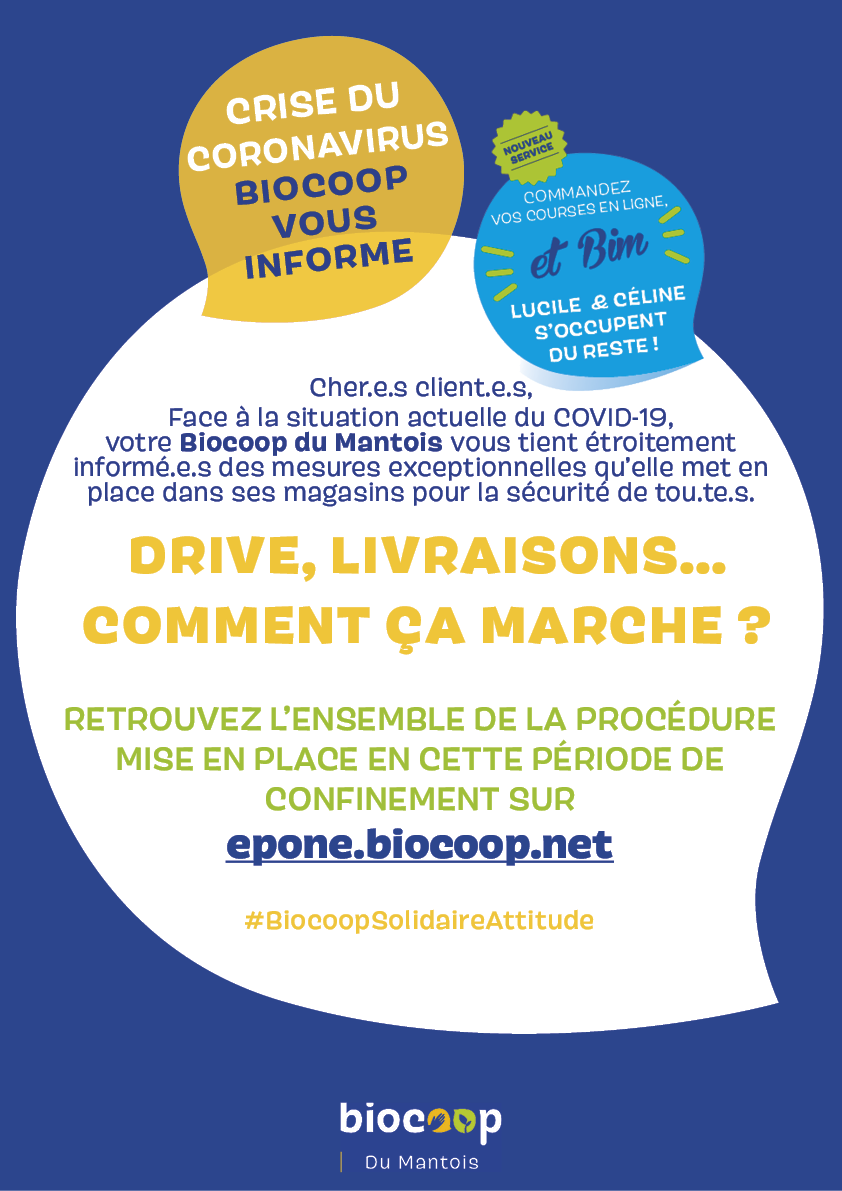 Crise du coronavirus : drive, livraisons... comment ça marche ? Crise du coronavirus : drive, livraisons... comment ça marche ?