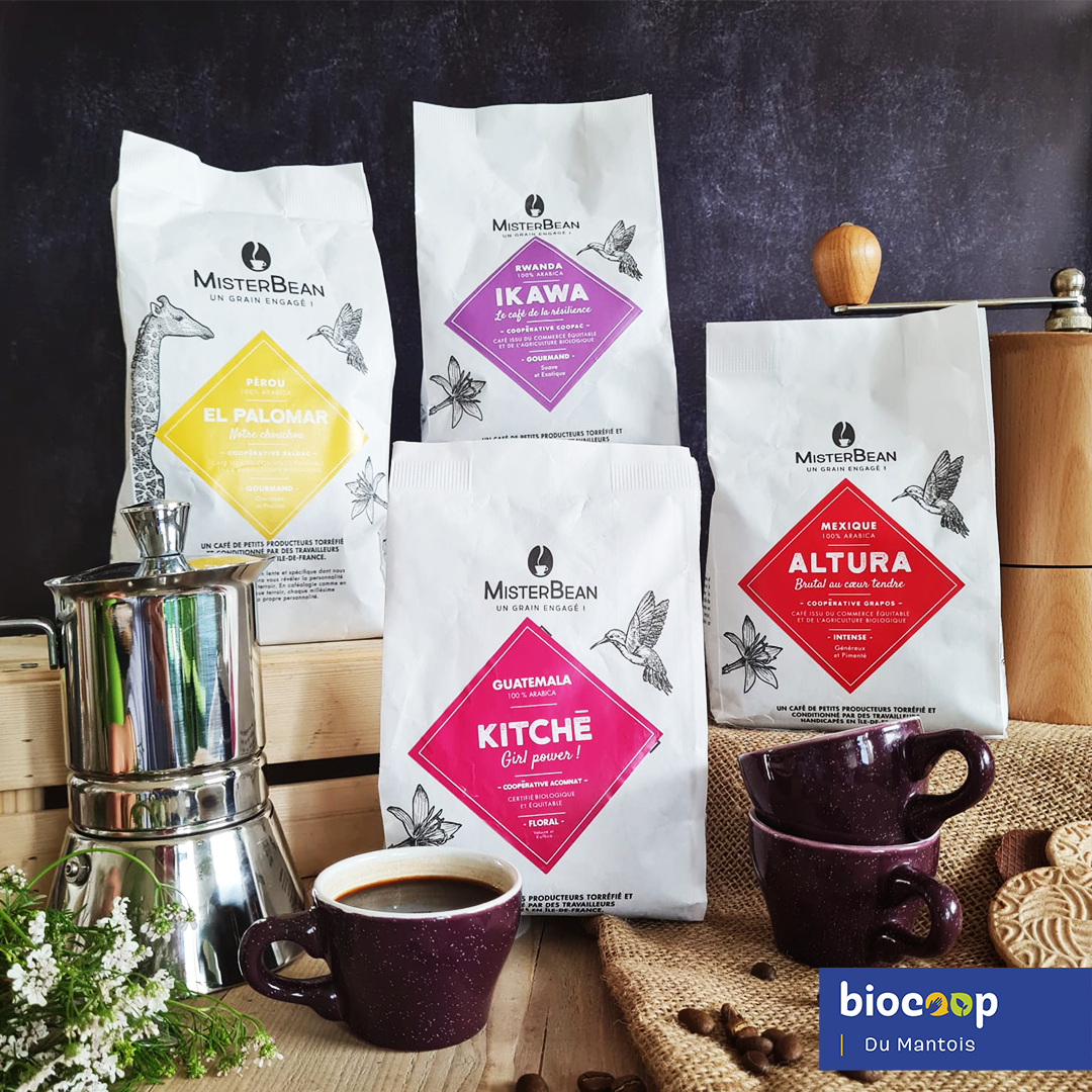 Nouveauté produit : Cafés en grain éco-responsables MisterBean!