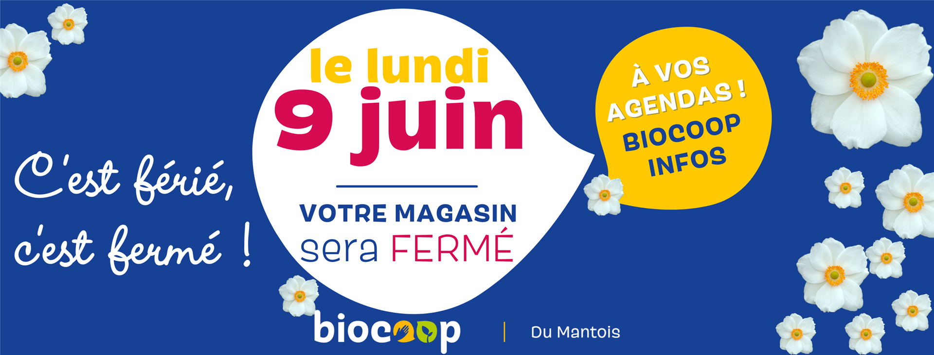 C'est férié, c'est fermé !!