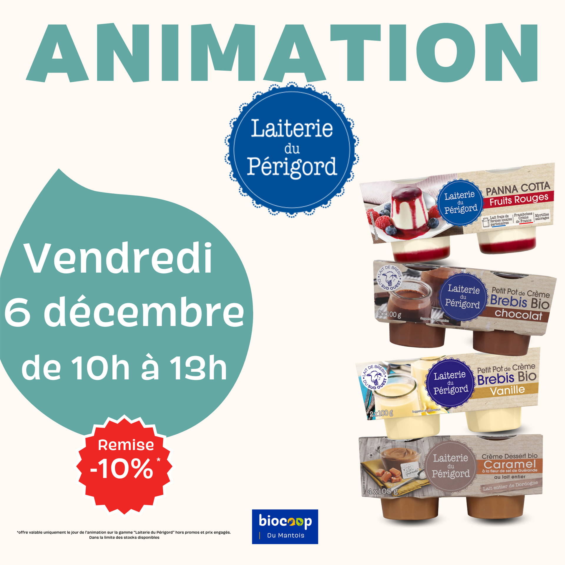 Animation la laiterie du Périgord 