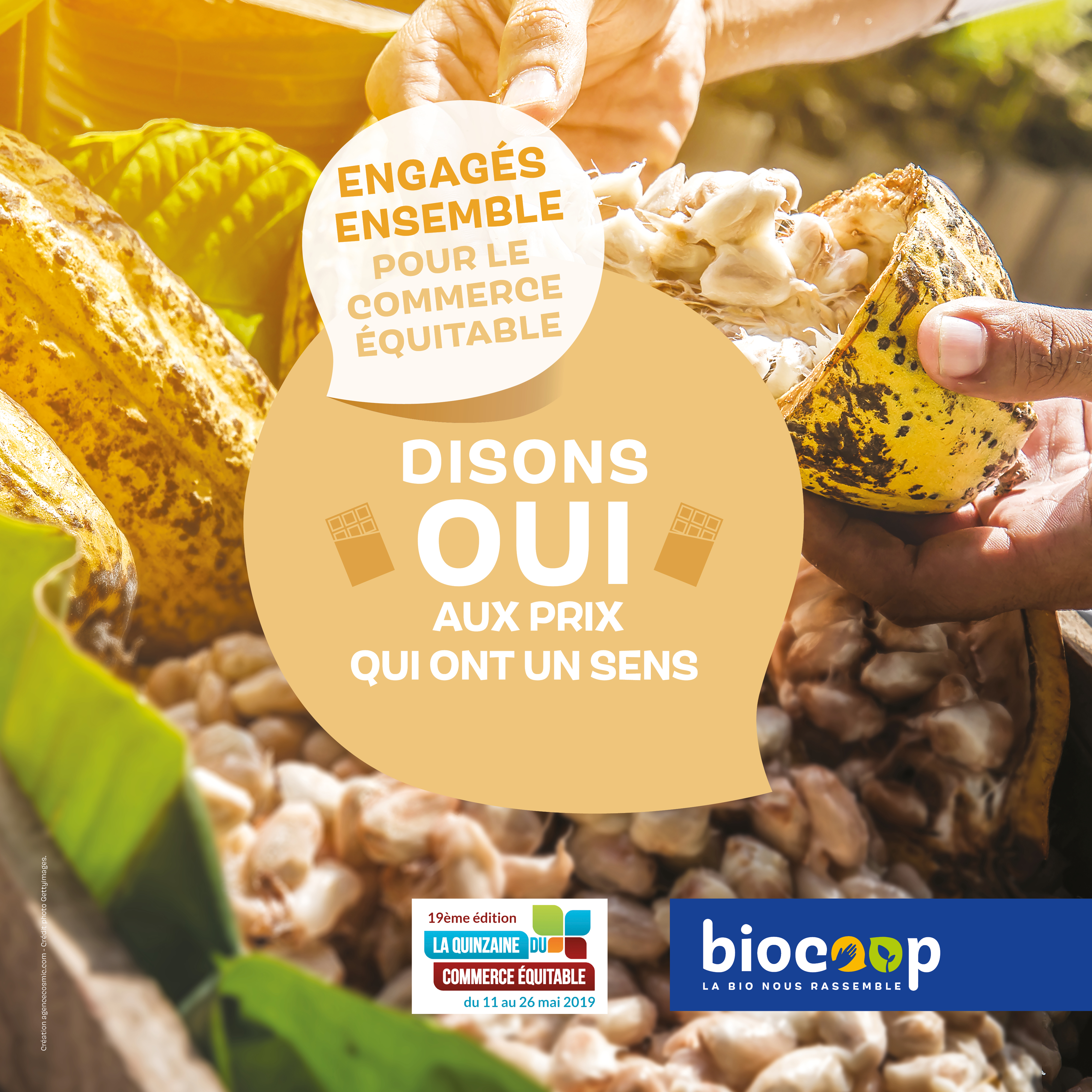 Mai : le mois du Commerce Equitable chez Biocoop ! Mai : le mois du Commerce Equitable chez Biocoop !