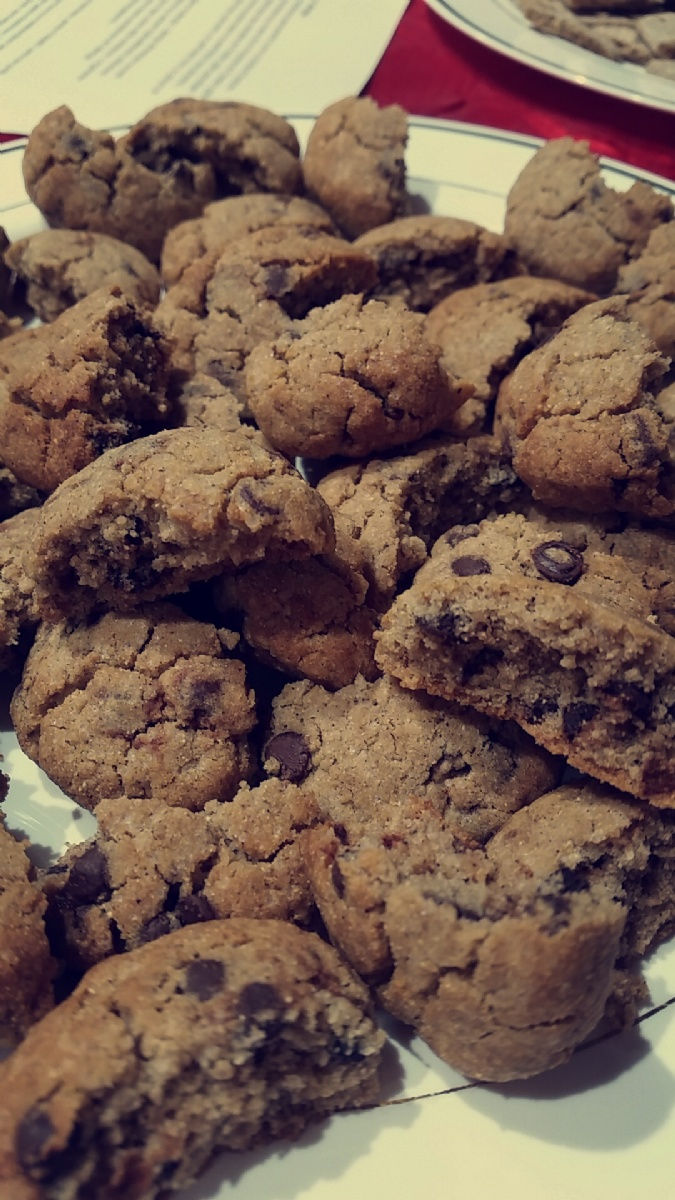 Cookies sans gluten à la farine de châtaignes Cookies sans gluten à la farine de châtaignes