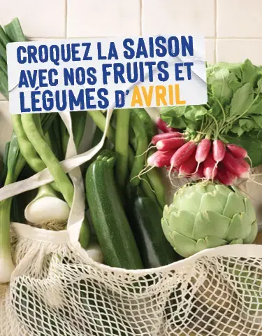 Calendrier de saisonnalité : Découvrez les pépites du mois d'avril 2026 !