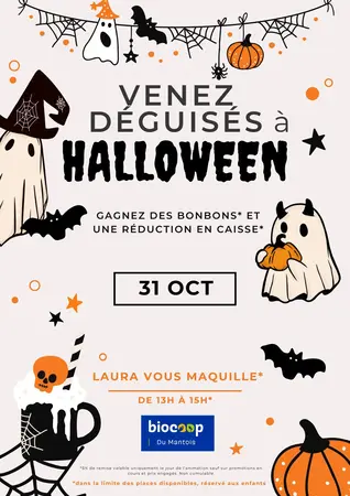 Fêtons Halloween au magasin !