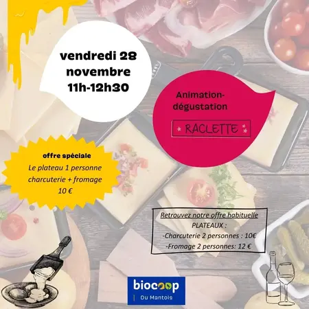 Animation RACLETTE dans votre magasin