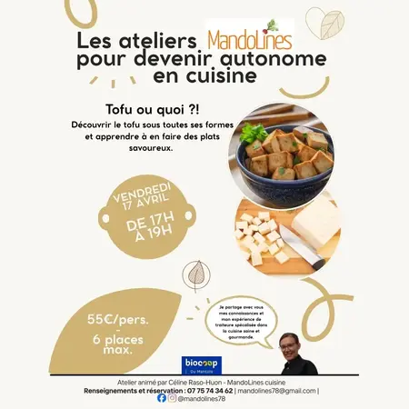 Atelier cuisine : tofu ou quoi? 