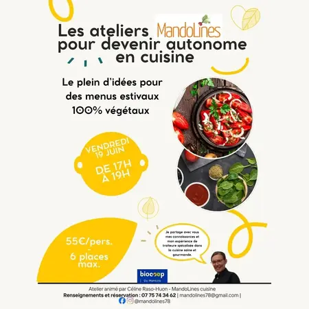 Atelier cuisine: un menu estival 100% végétal