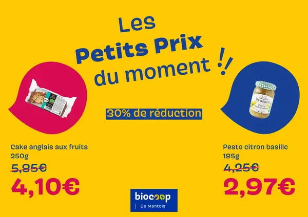 Les p'tits prix du moment!