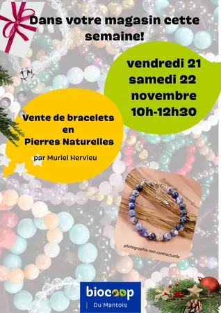 Vente de bracelets en pierre naturelles