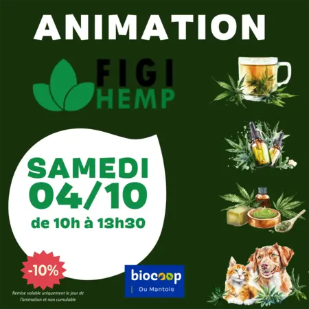 Animation sur le chanvre de FIGI HEMP